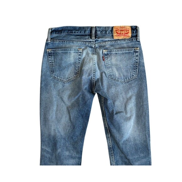 Levi's 511 Jeans Men's 33 x 31 Blue Denim Slim Straight Medium Wash 100% Cotton - Picture 13 of 13